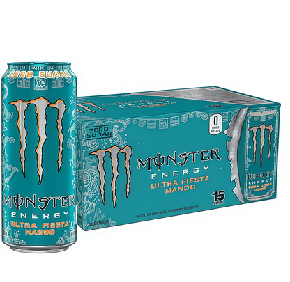 [Over 1000 times added to purchase] Coca-Cola Monster 330ml 15 bottles of functional beverage monster sugar-free sports vitamins wholesale