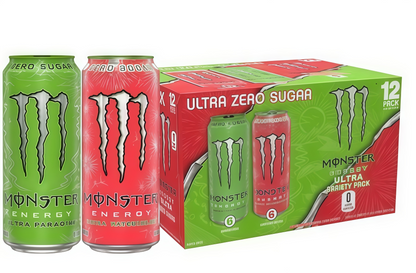 [Over 1000 times added to purchase] Coca-Cola Monster 330ml 15 bottles of functional beverage monster sugar-free sports vitamins wholesale