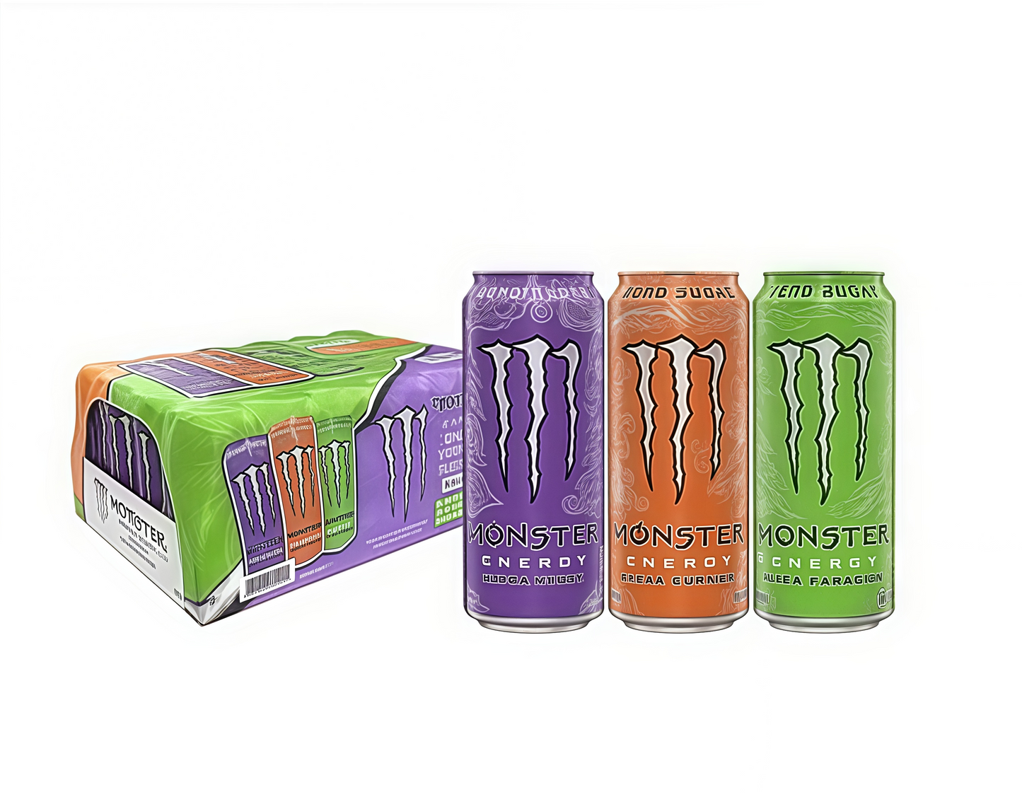 [Over 1000 times added to purchase] Coca-Cola Monster 330ml 15 bottles of functional beverage monster sugar-free sports vitamins wholesale